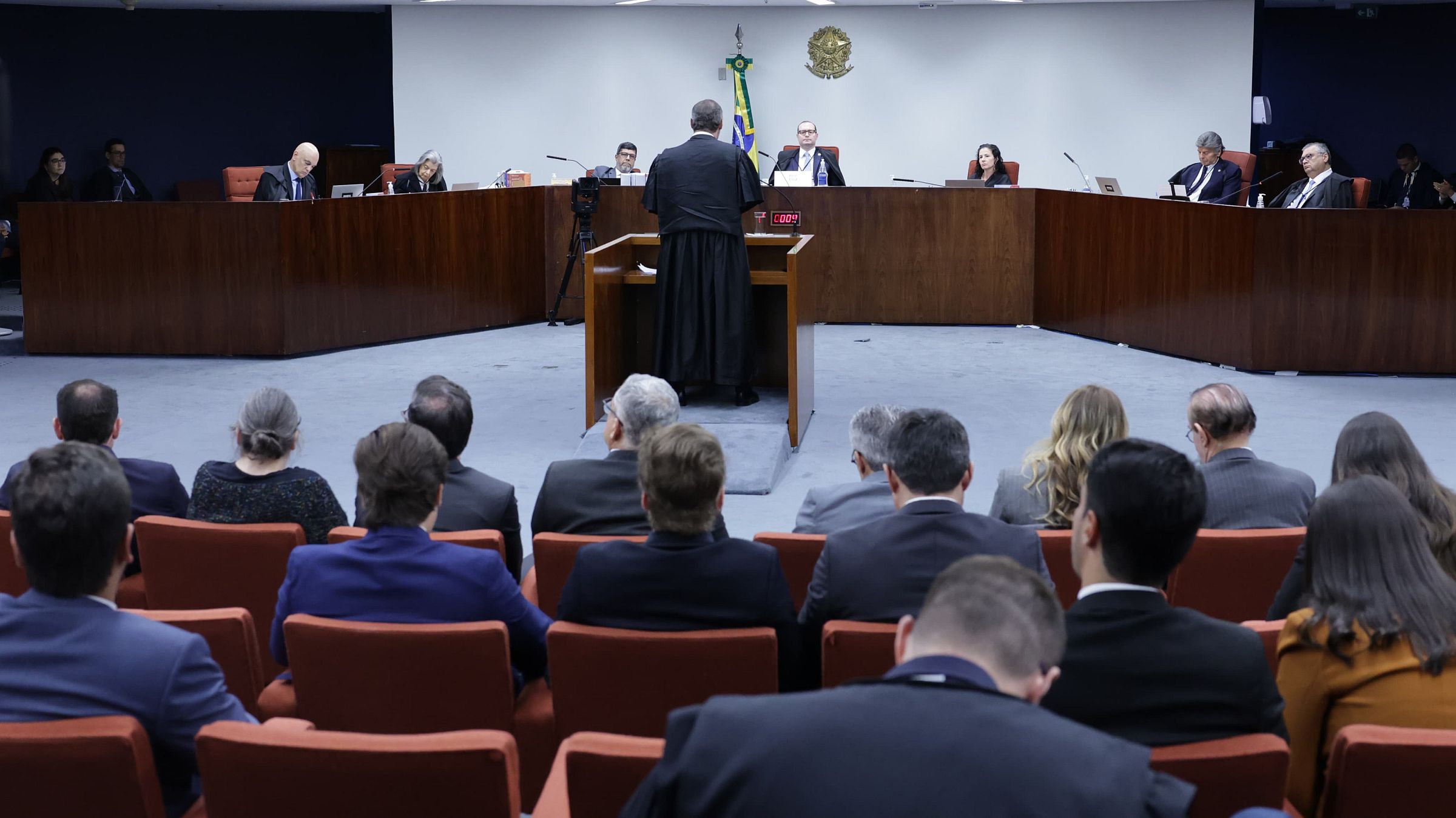 Advogados de defesa apresentaram seus argumentos no segundo dia de julgamento de Jair Bolsonaro e mais sete réus.