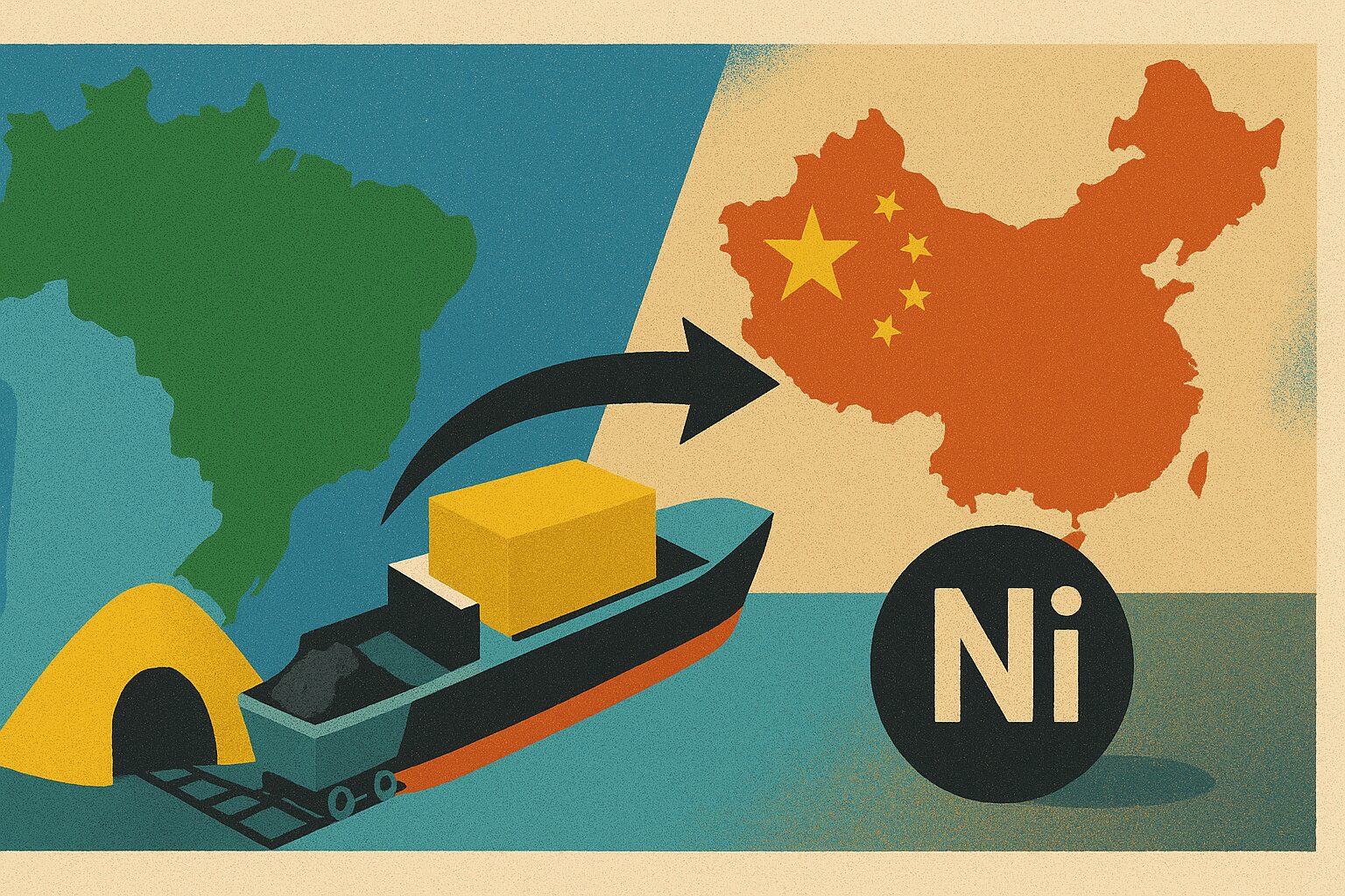 Venda de mina torna China maior fornecedor mundial de níquel