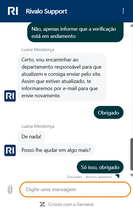 suporte rivalo é confiável