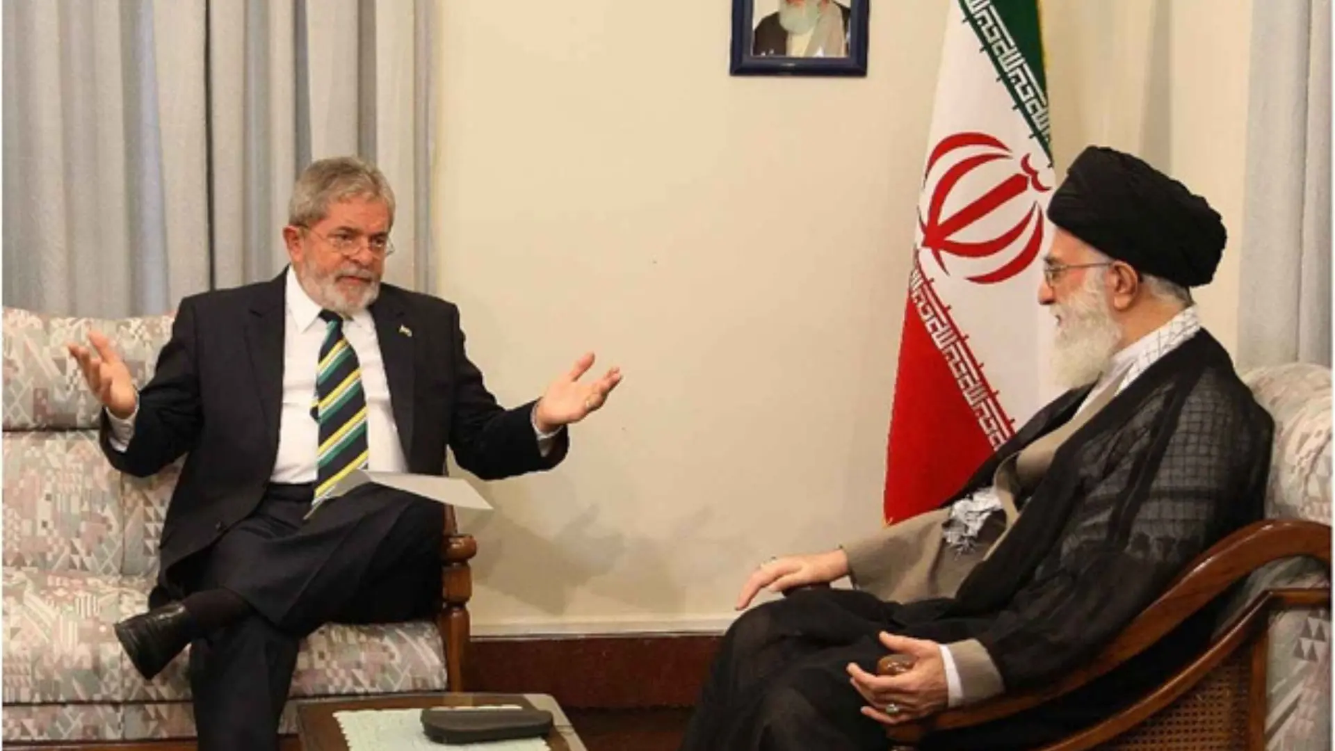 O presidente Lula tem um histórico de omissões com a comunidade judaica: em 2010, se encontrou com o líder supremo do Irã, Ali Khamenei