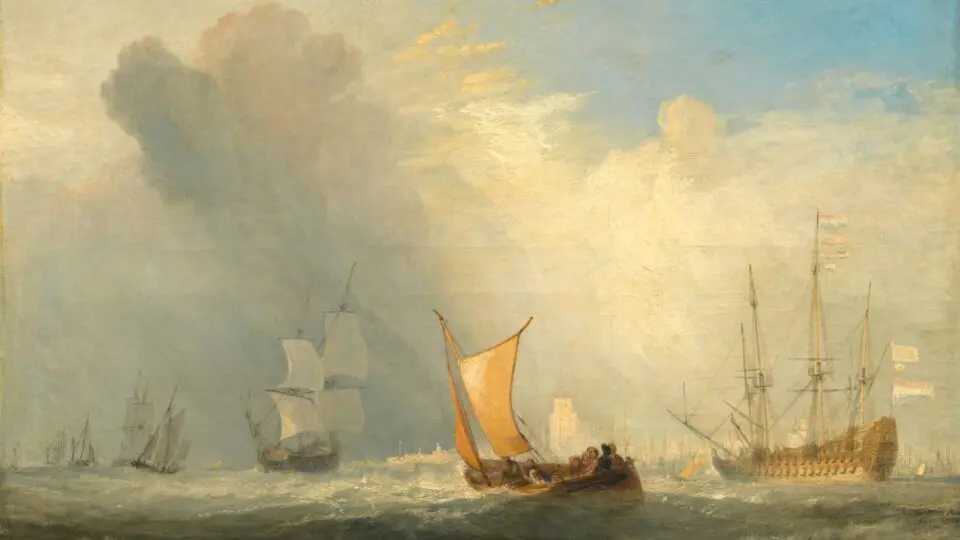 "A balsa de Roterdã", de Joseph Mallord William Turner