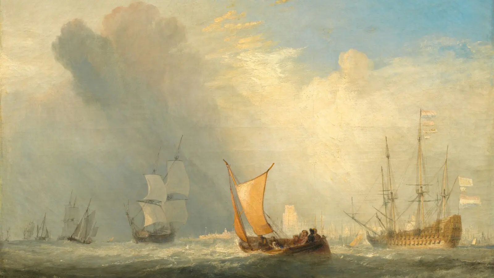 "A balsa de Roterdã", de Joseph Mallord William Turner