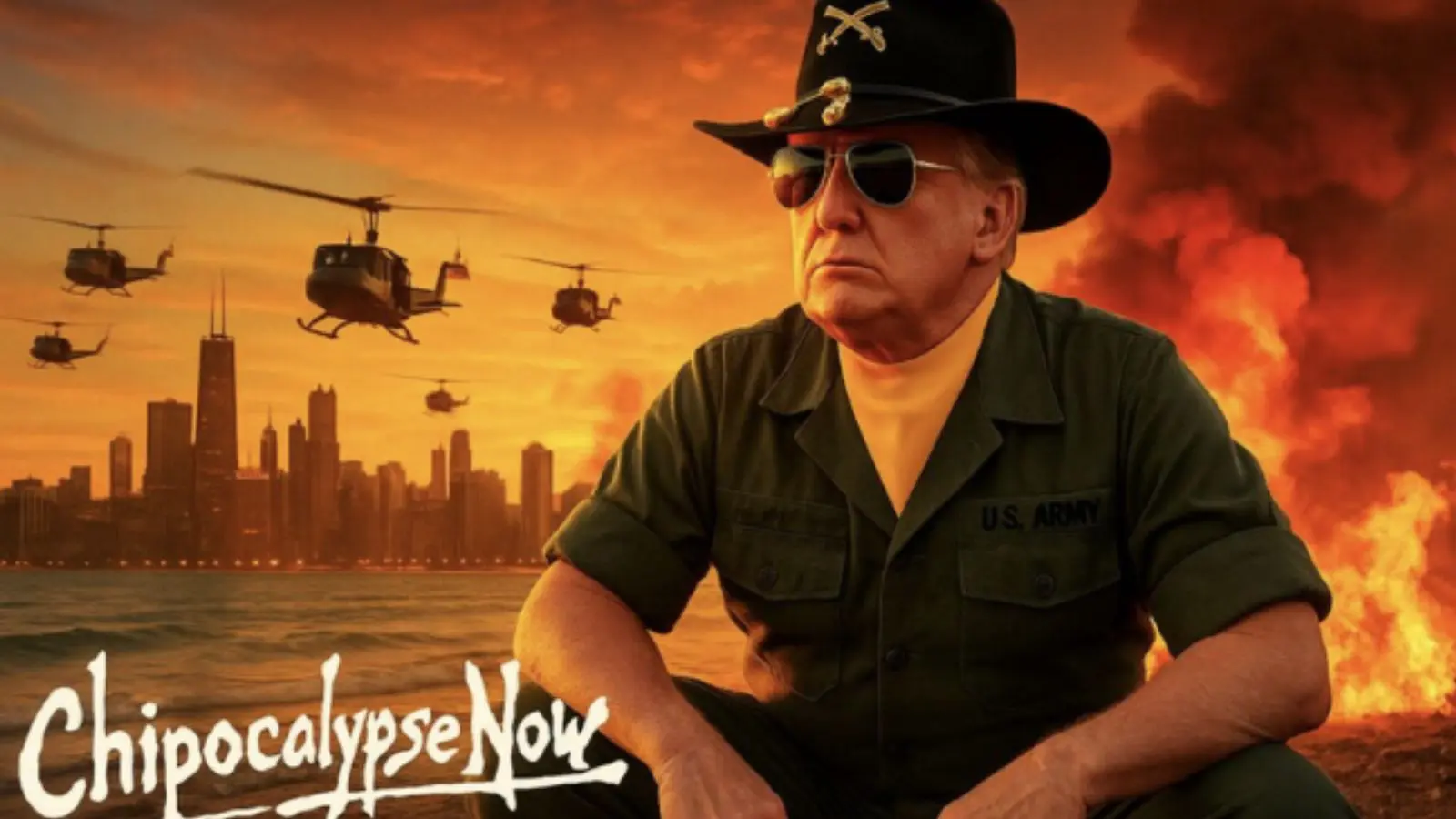 Donald Trump publicou meme em que ironiza deportações