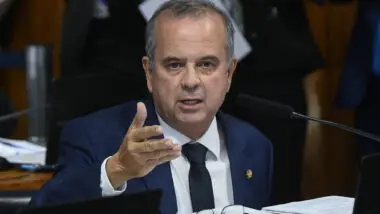 Rogério Marinho, líder da oposição, na CPMI do INSS