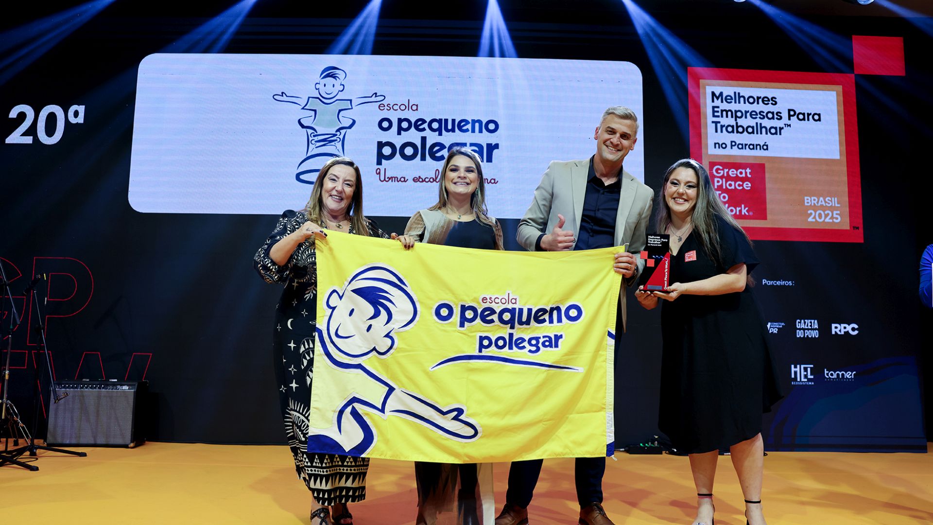 A Escola Pequeno Polegar celebra uma conquista histórica: a instituição foi reconhecida como uma das 20 melhores empresas para se trabalhar no Paraná, de acordo com o ranking Great Place To Work (GPTW) 2025.