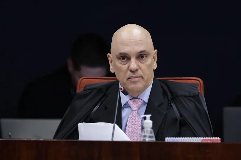 Ministro Alexandre de Moraes é relator da ação penal contra o ex-presidente Jair Bolsonaro