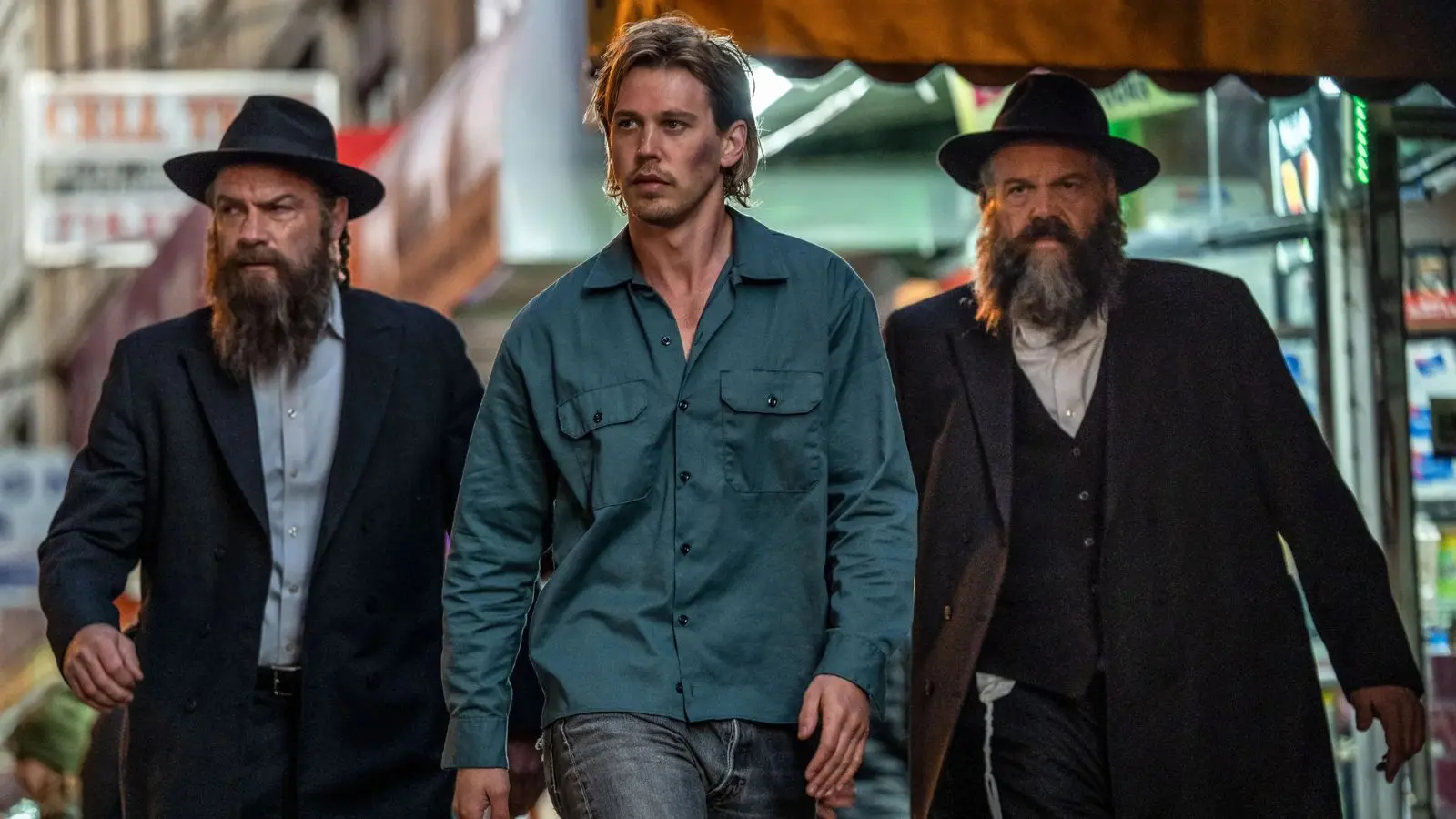 Cena de Austin Butler em "Ladrões", novo filme de Darren Aronofsky