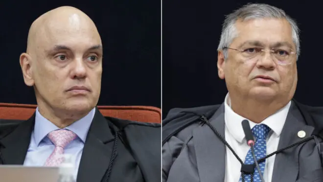 Moraes rebate defesa de Bolsonaro e Dino defende STF