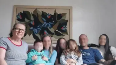 Sônia Teresinha Possa tem 68 anos e segue presa, longe de sua família, desde 2023. Imagens de 2022.