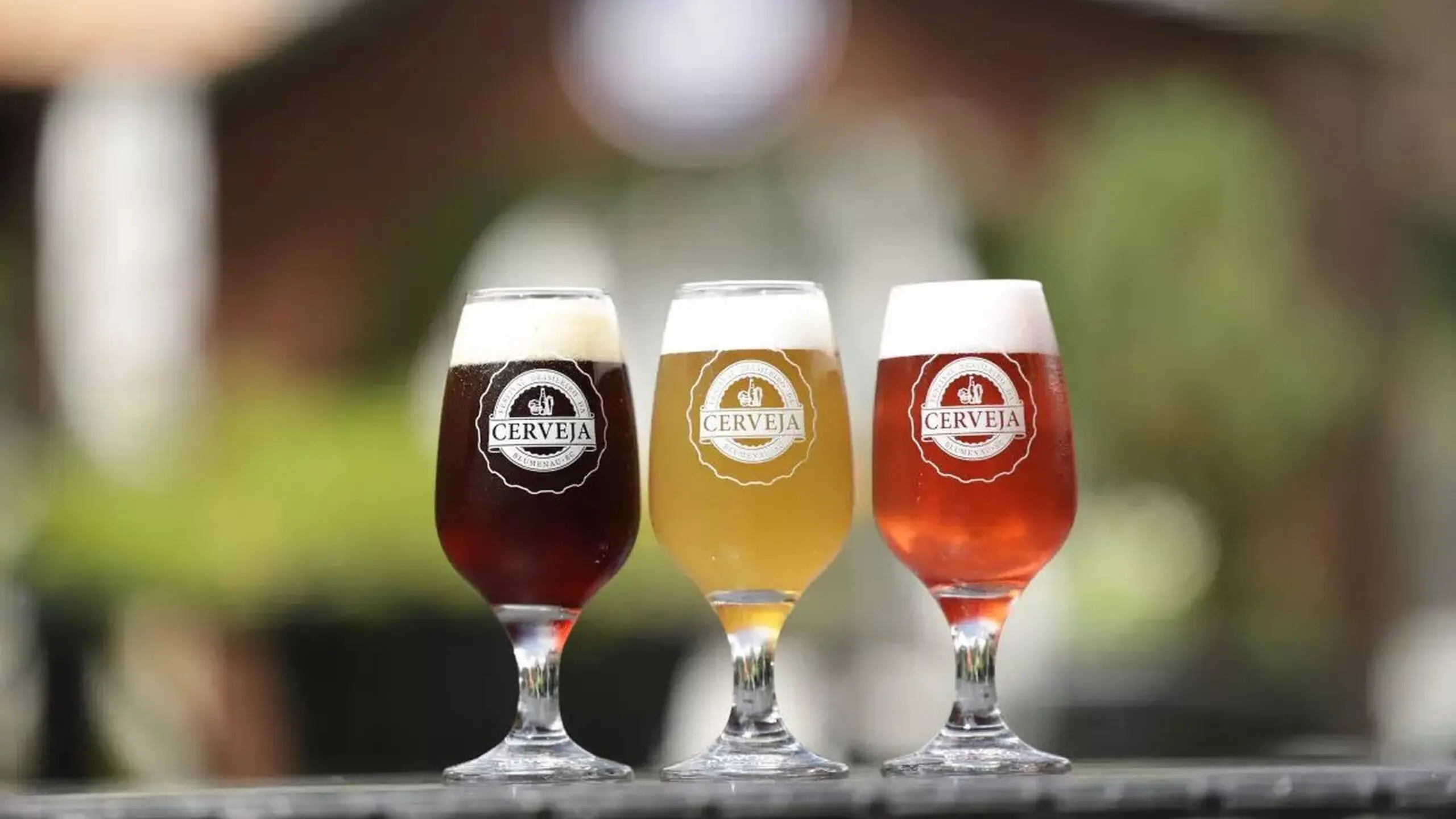 Cervejas artesanais produzidas em Blumenau, a capital brasileira da cerveja.