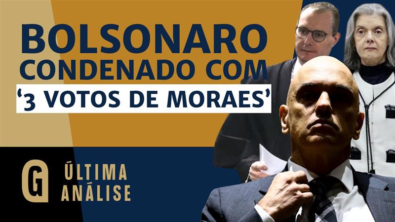 Programa Última Análise desta quinta-feira (11) debate a respeito de final de votação no STF que determinou a condenação de Jair Bolsonaro.