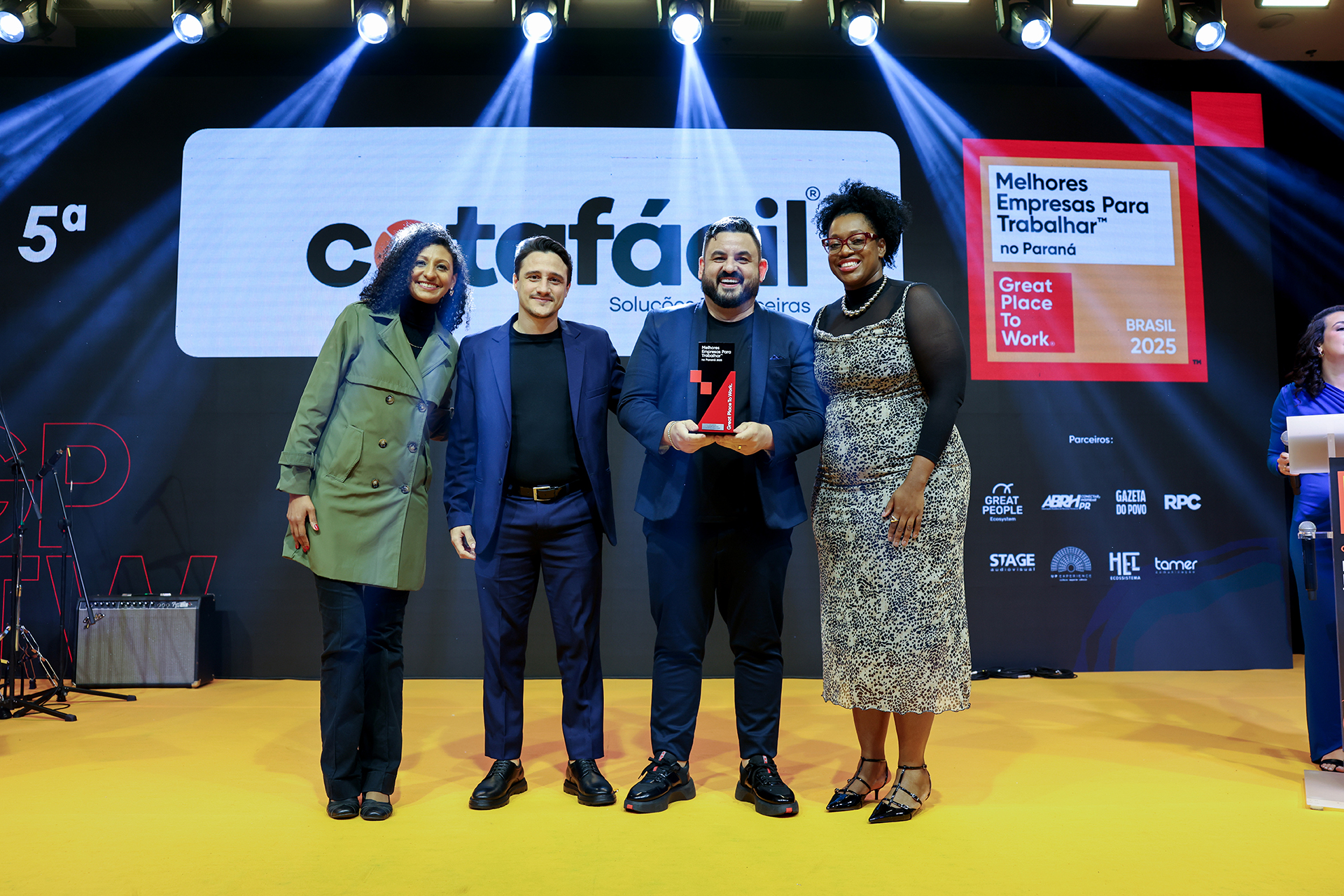 Prêmio GPTW 2025 chega no momento em que a CotaFácil comemora 10 anos de fundação.
