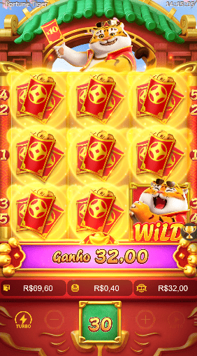 Multiplicador 10x no Fortune Tiger