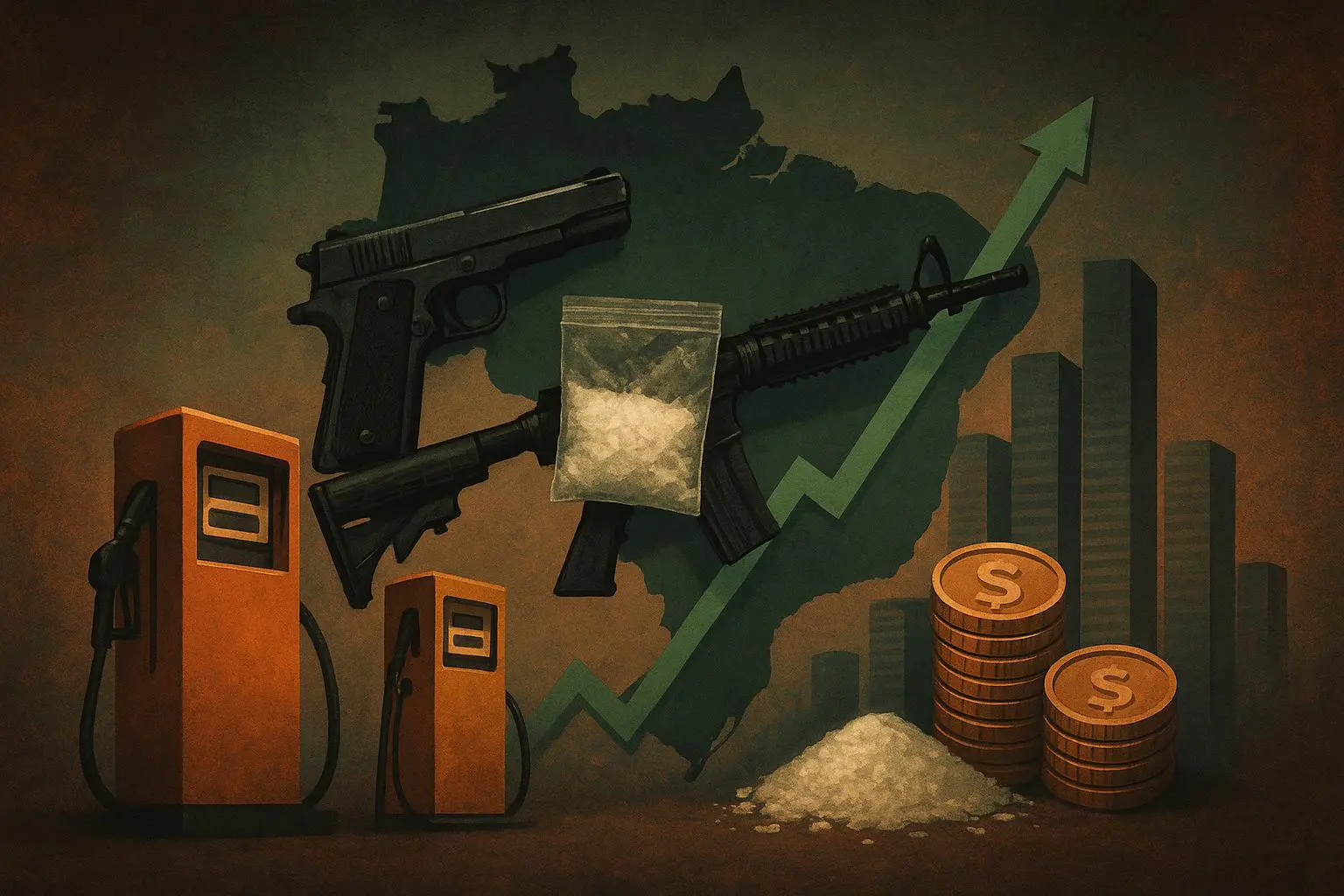 PCC se infiltra em ramos formais da economia brasileira.