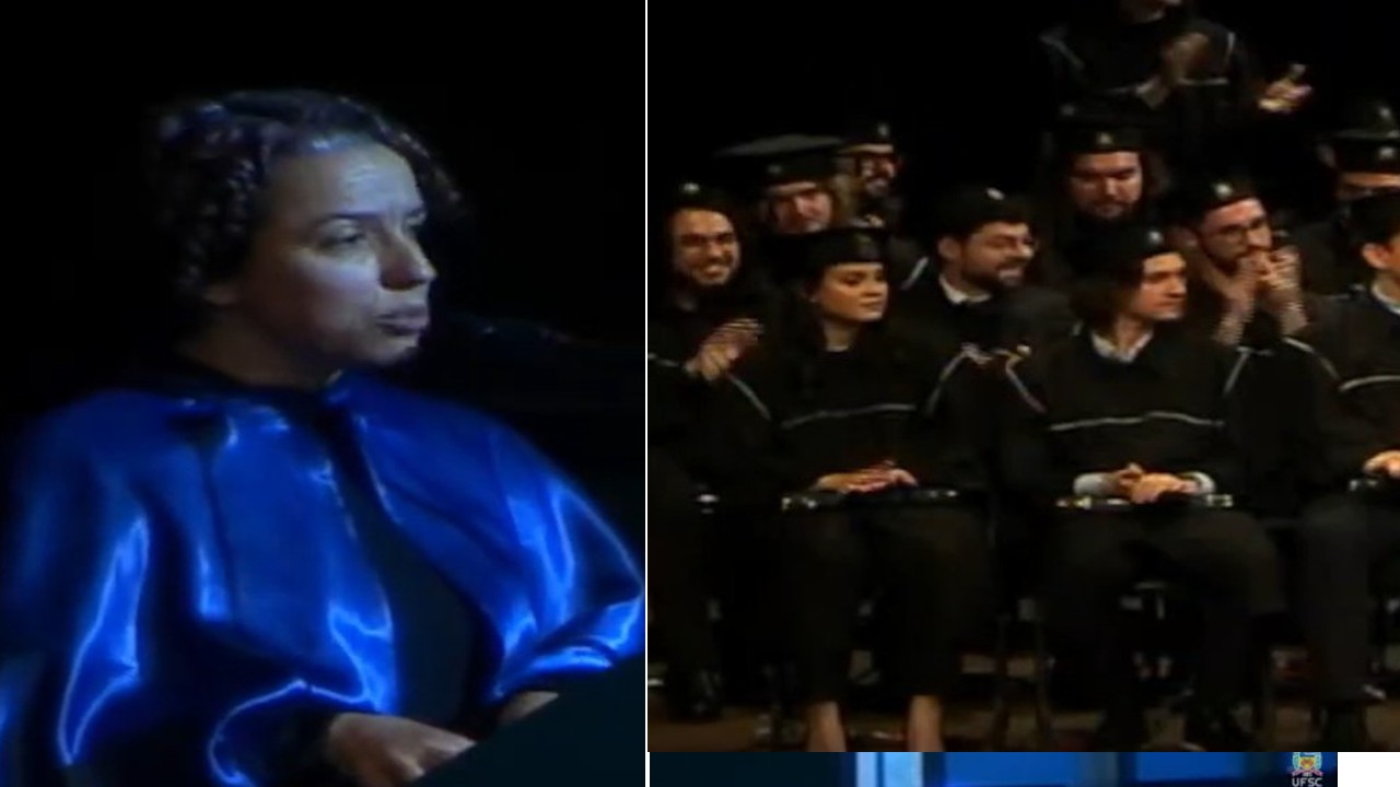 As falas da professora da UFSC foram ditas durante formatura dos cursos de Ciências da Computação e Sistemas de Informação, e geraram polêmica