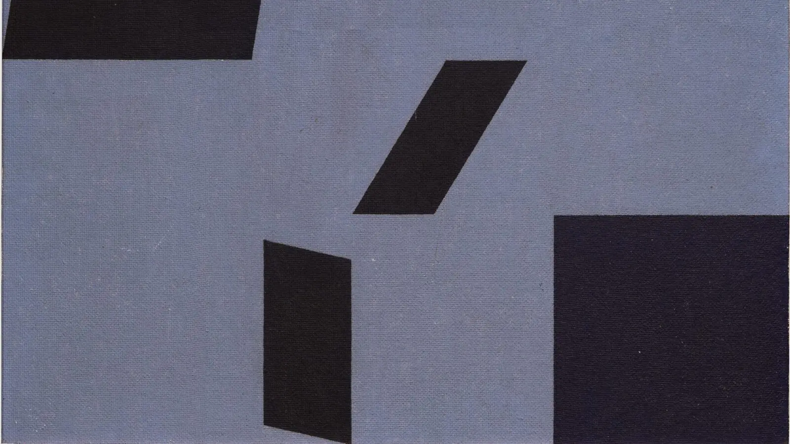 Recorte de obra do artista Hélio Oiticica (sem título) no acervo do MASP: artes em crise.