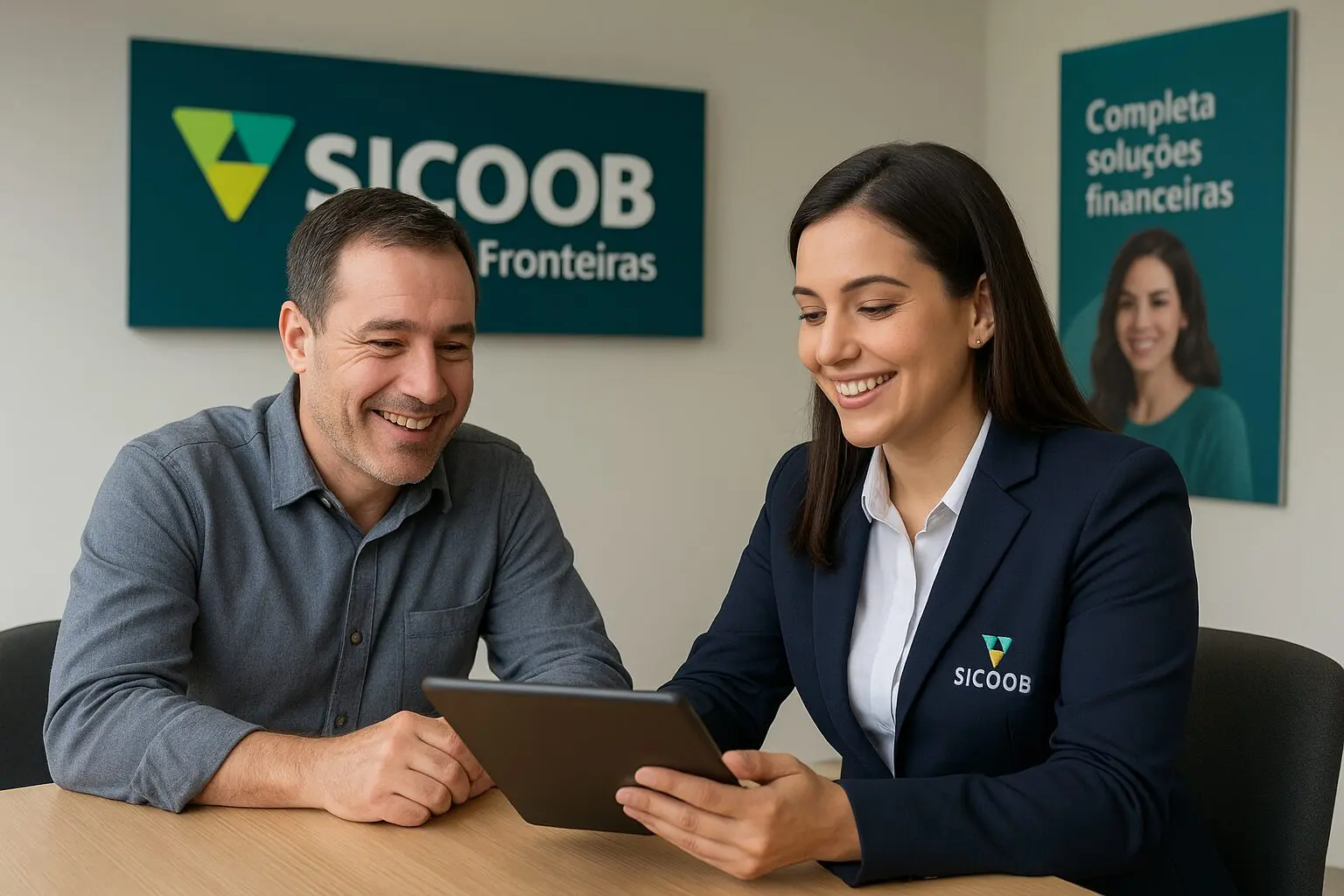 Mais do que soluções financeiras: no Sicoob Três Fronteiras, cada atendimento é uma parceria para construir o futuro com segurança e confiança