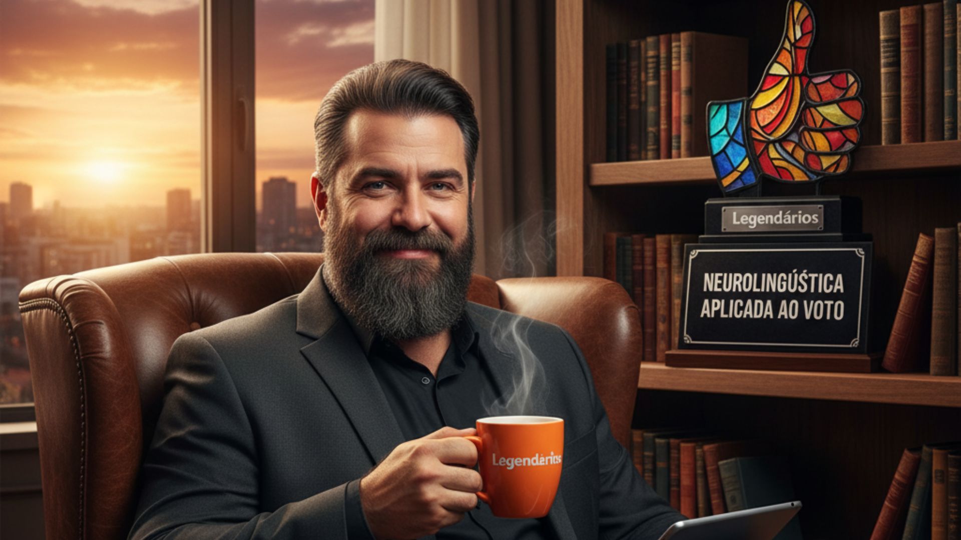 O analista de Pato Branco chegou para aconselhar políticos confusos.