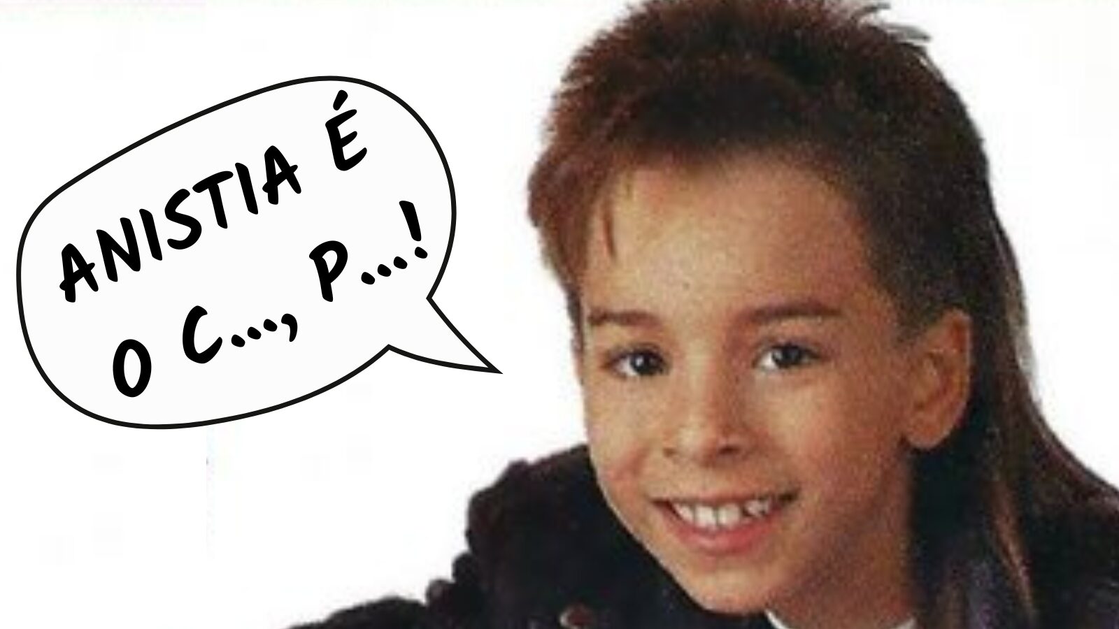 Junior Lima: contra a anistia.