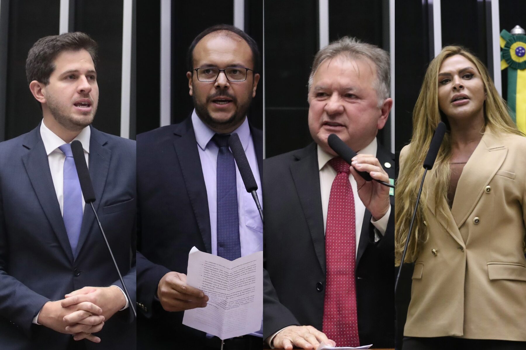 Pedro Campos, Thiago de Joaldo, Merlong Solano e Sylvie Alves pediram desculpas aos eleitores por voto favorável à PEC.