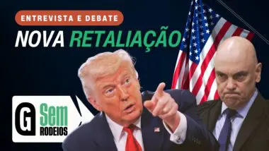 O Sem Rodeios desta segunda-feira (22) vai analisar a aplicação da Lei Magnitsky contra a esposa do ministro Alexandre de Moraes.