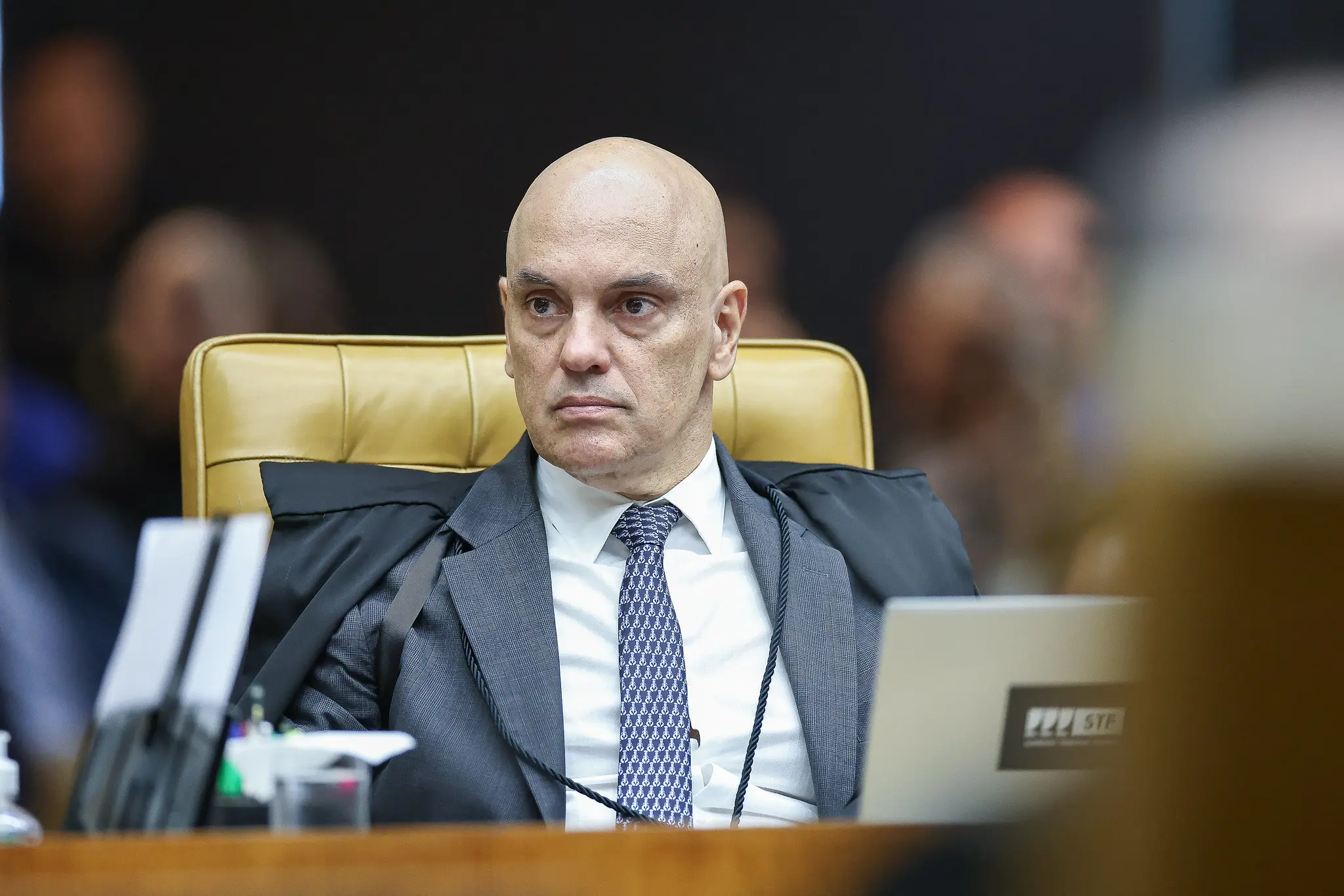Moraes diz que sanção dos EUA contra sua esposa é ilegal e promete não recuar