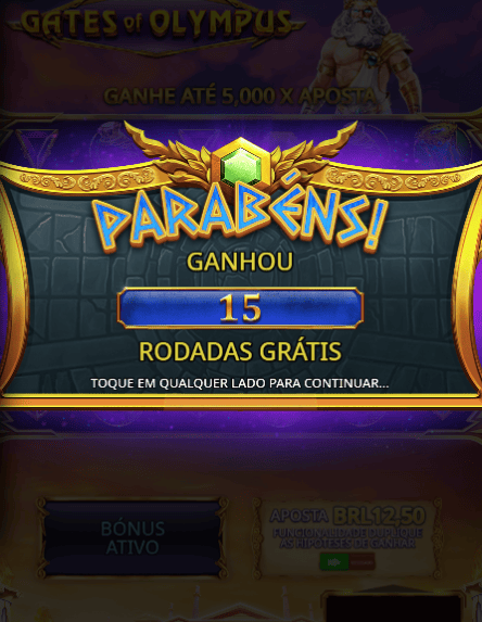 rodadas grátis gates of olympus
