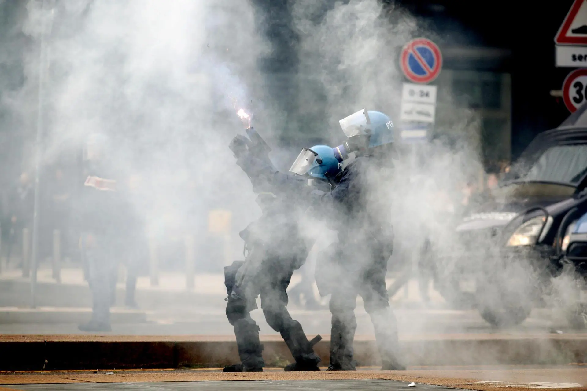 italia pro-palestina protesto