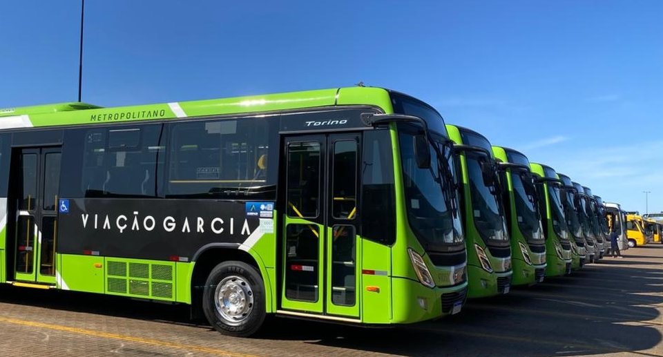Novos ônibus da Viação Garcia-Brasil Sul vão operar as linhas Londrina-Rolândia e Londrina-Jataizinho.