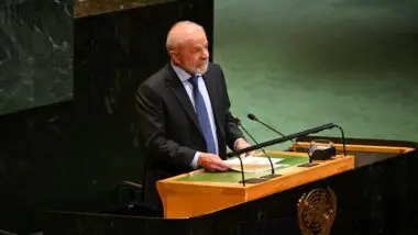 A direita criticou o discurso do presidente Lula na assembleia geral da ONU.