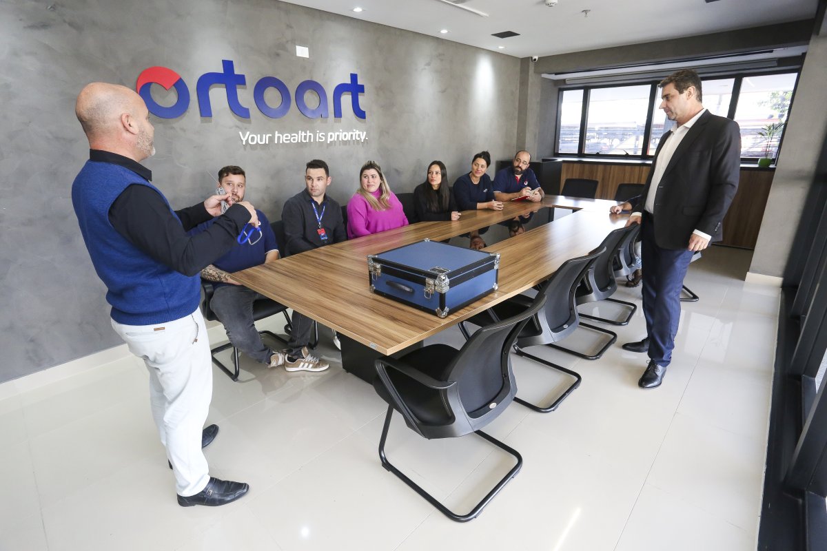 Ortoart modernizou sua sede em Curitiba.