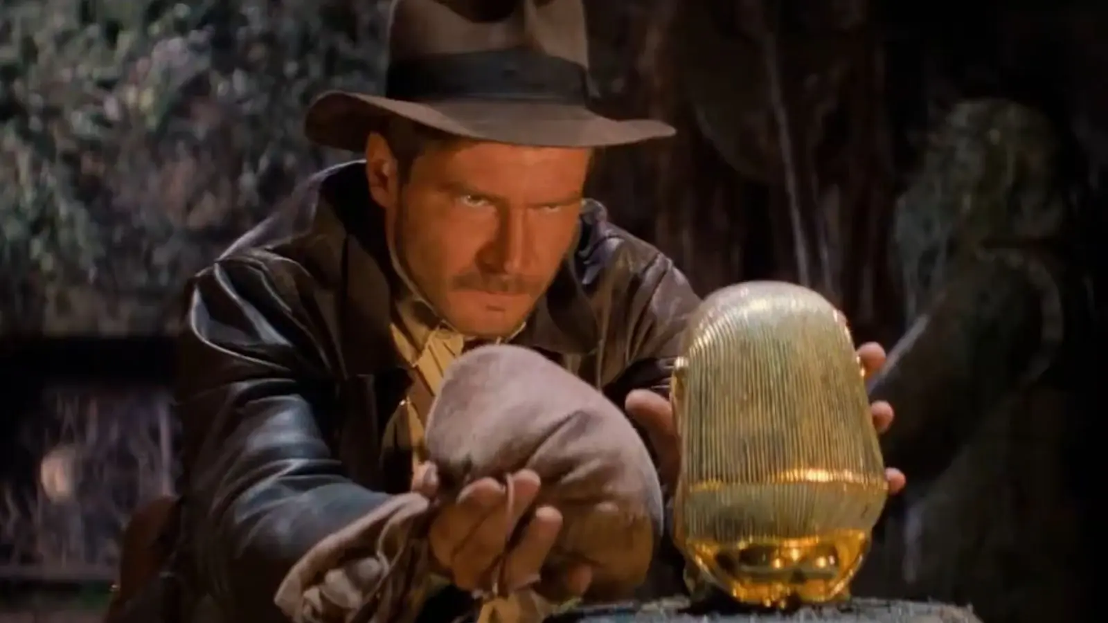 Indiana Jones e os Caçadores da Arca Perdida.