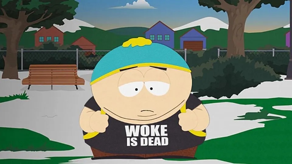 Eric Cartman está preocupado com o fim da onda woke pois ela era sua principal fonte de gargalhadas