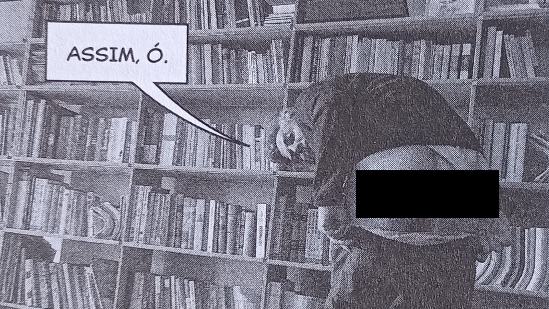 Diogo Mainardi mostra as nádegas na última imagem de &#8220;Meus Mortos&#8221;.