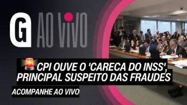 A CPMI do INSS deve ouvir nesta quinta-feira (25) o depoimento de Antônio Carlos Camilo Antunes, conhecido como o “Careca do INSS”.