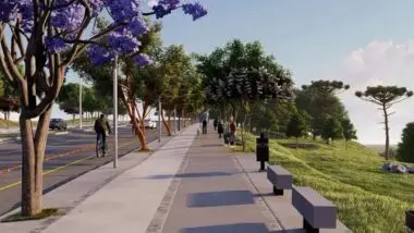 Prefeitura de Foz do Iguaçu pretende transformar Avenida Beira Rio em corredor estruturante: via foi projetada na década de 1990, mas nunca foi concluída.