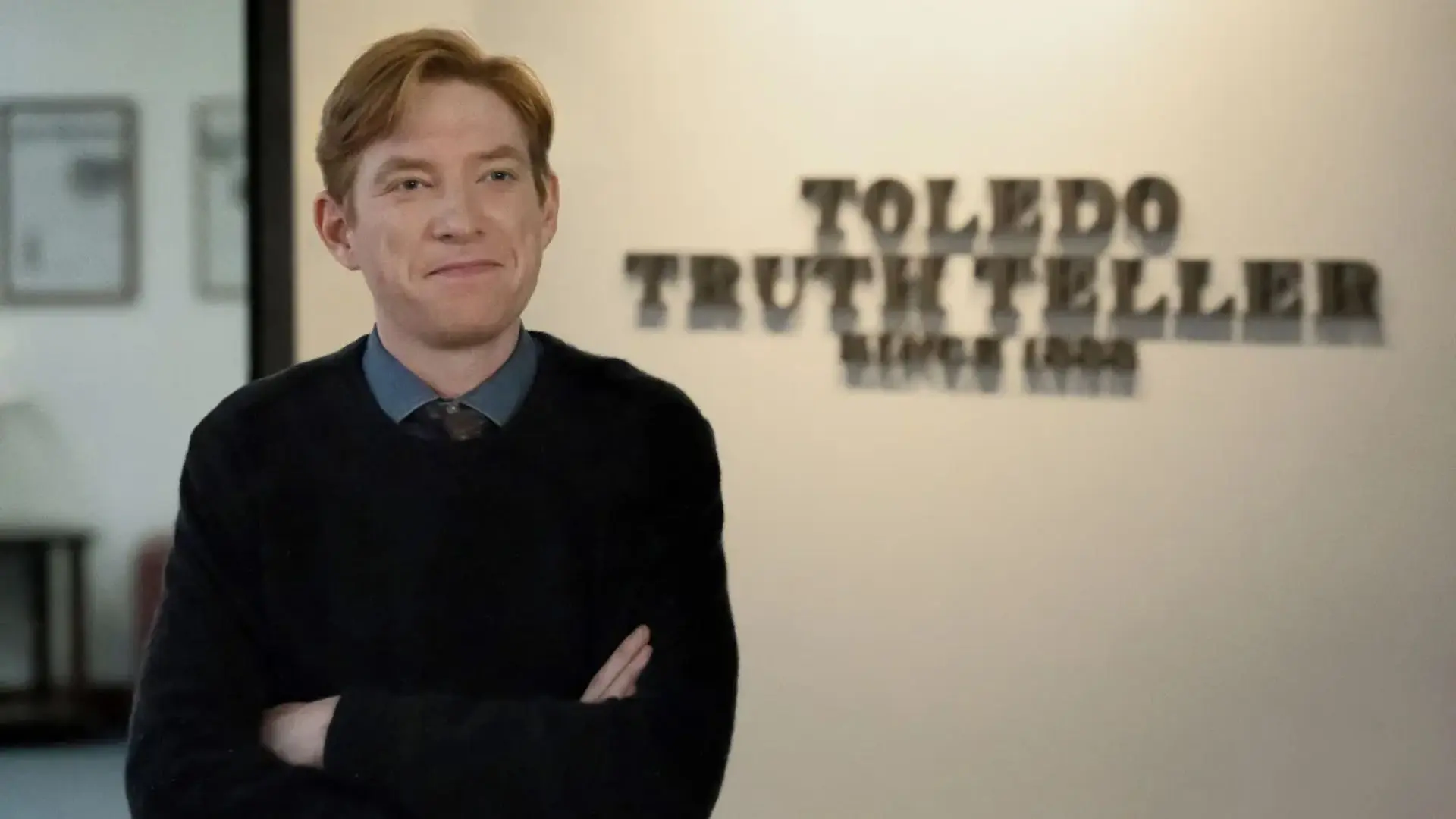 O personagem Ned Sampson é o editor-chefe de um pequeno jornal em Toledo, nos EUA