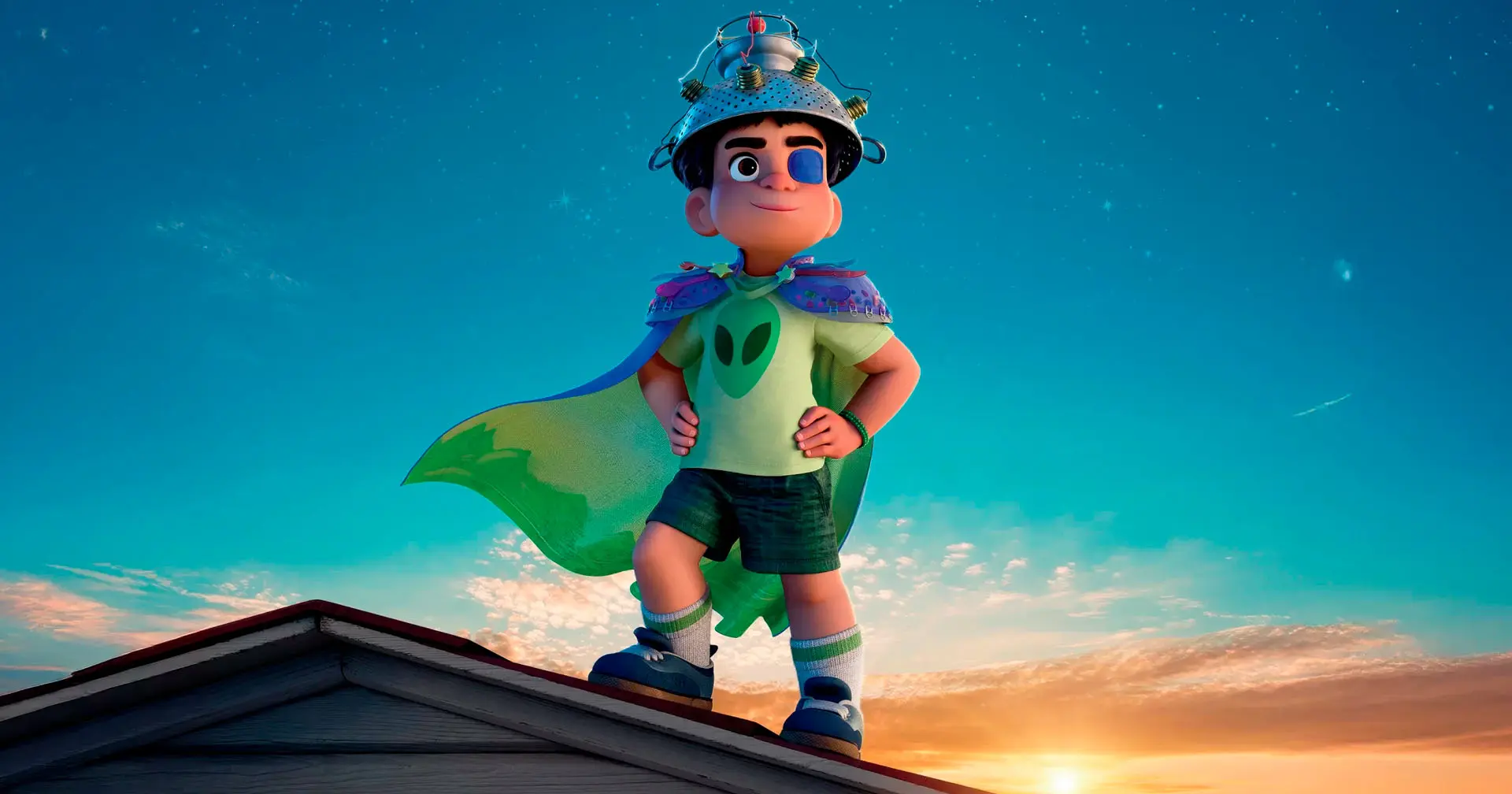 O maior desejo do menino Elio é um dia ser abduzido por alienígenas