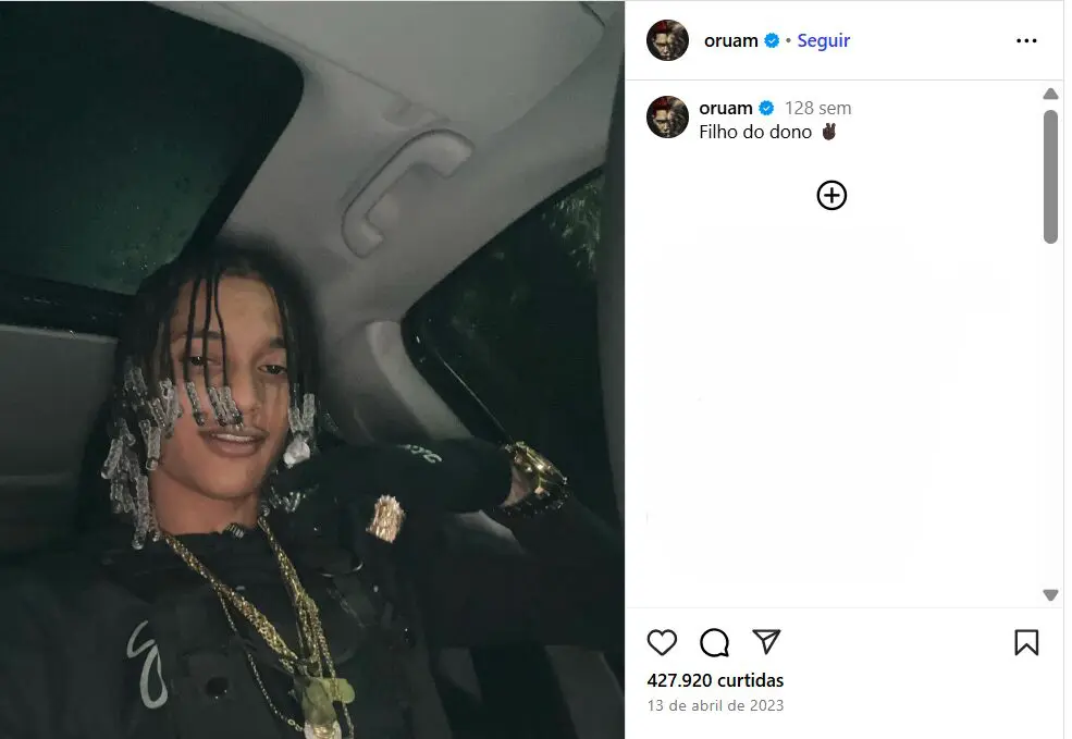 STJ revoga prisão preventiva e manda soltar rapper Oruam