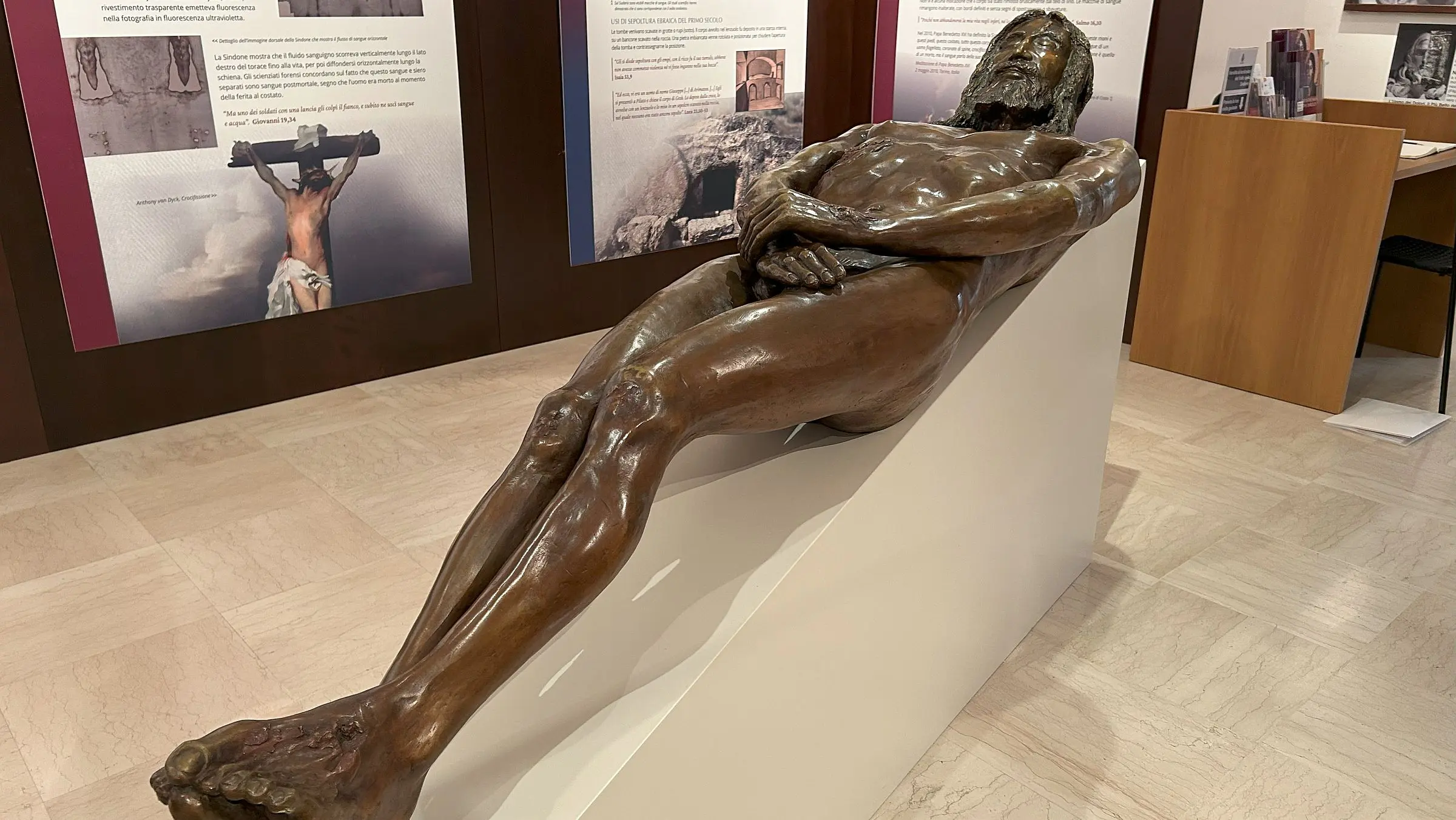 santo sudário exposição