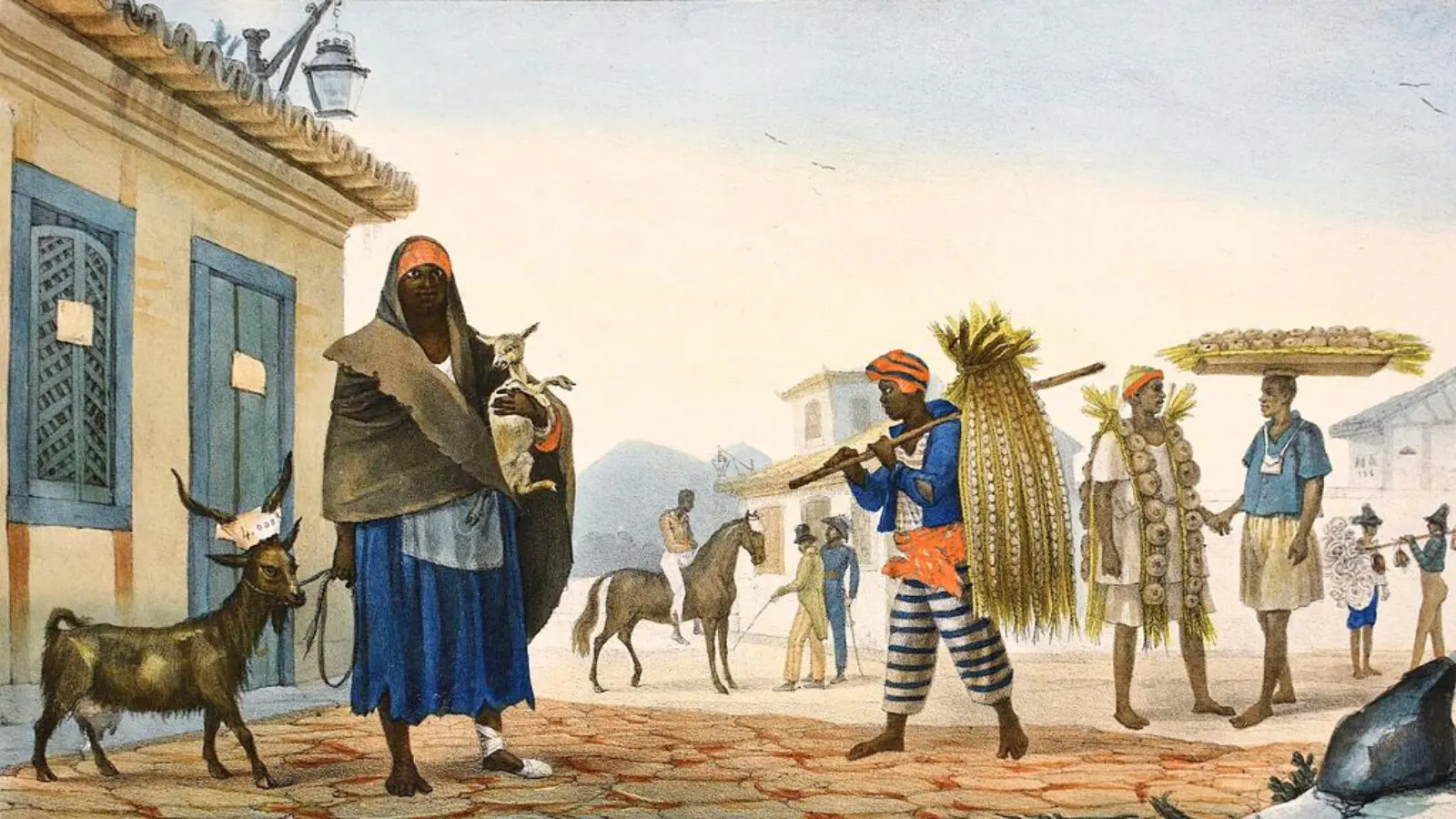 Pintor francês Jean-Baptiste Debret retratou escravidão no Brasil na primeira metade do século 19.