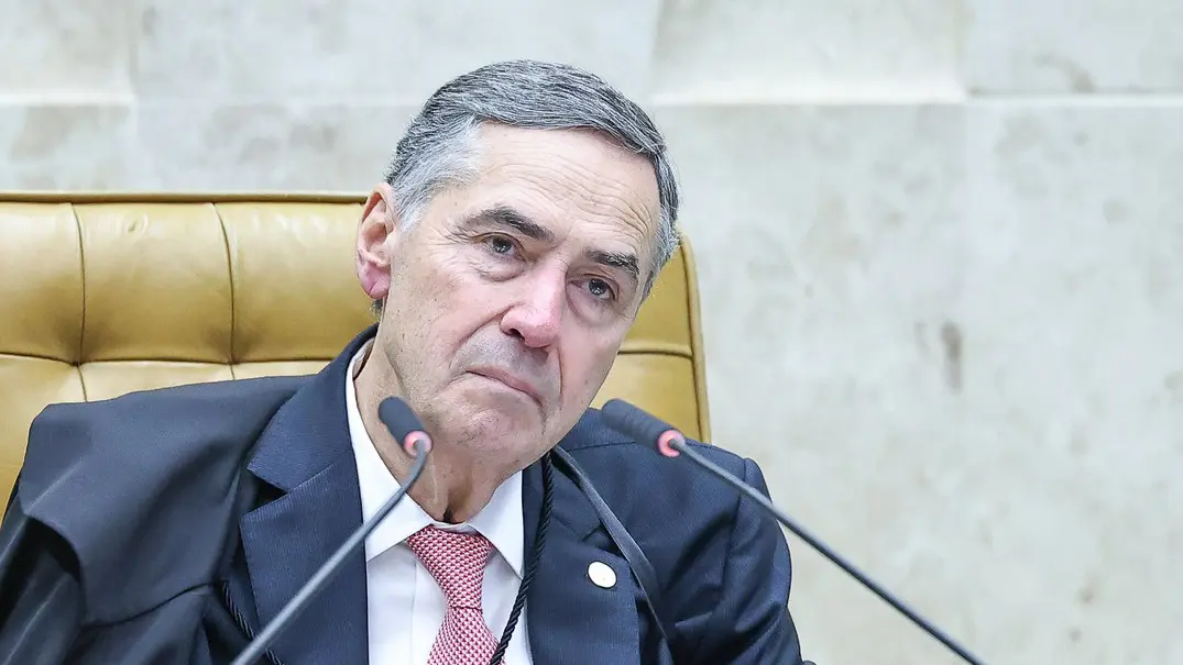 Luís Roberto Barroso no plenário do STF