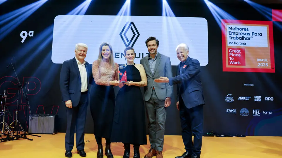 Celebrando o reconhecimento pelo GPTW 2025! A Renault do Brasil reafirma seu compromisso com bem-estar, diversidade, inovação e uma cultura organizacional que valoriza cada colaborador