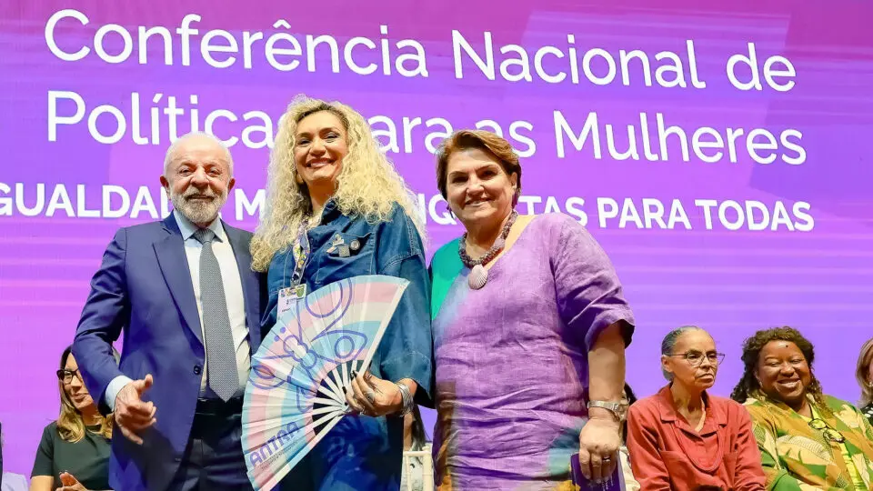 Mulheres conferência governo