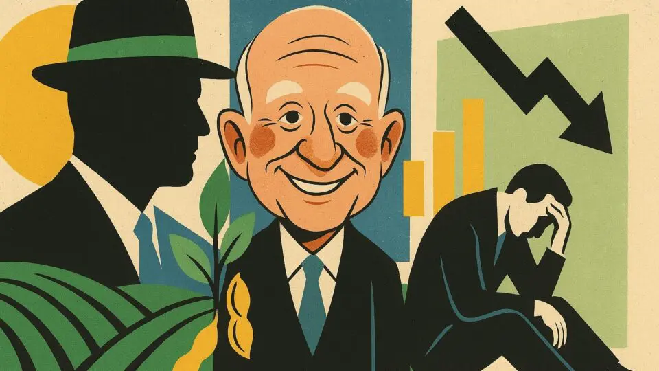 Olacyr de Moraes, o Rei da Soja: empresário nascido no interior paulista revolucionou a agricultura brasileira no Cerrado, mas terminou a vida com dívidas estimadas em US$ 1 bilhão