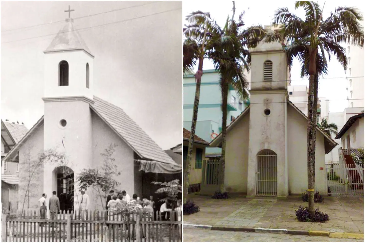 Igrejinha em Balneário Camboriú.
