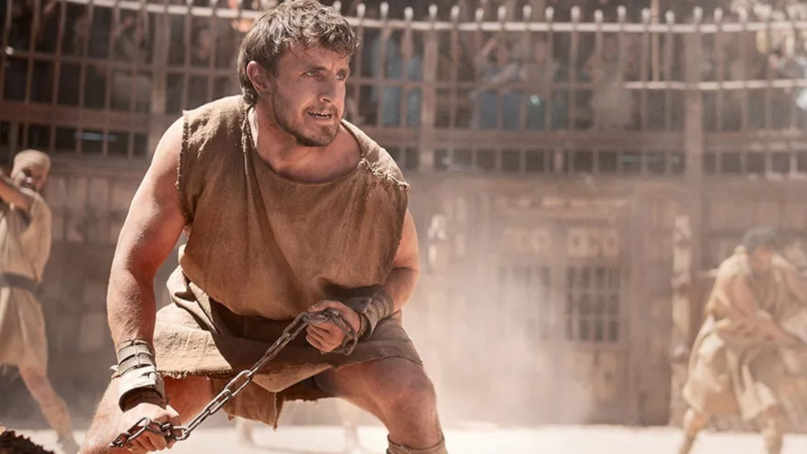 O ator Paul Mescal assume o protagonismo em &#8220;Gladiador 2&#8221;