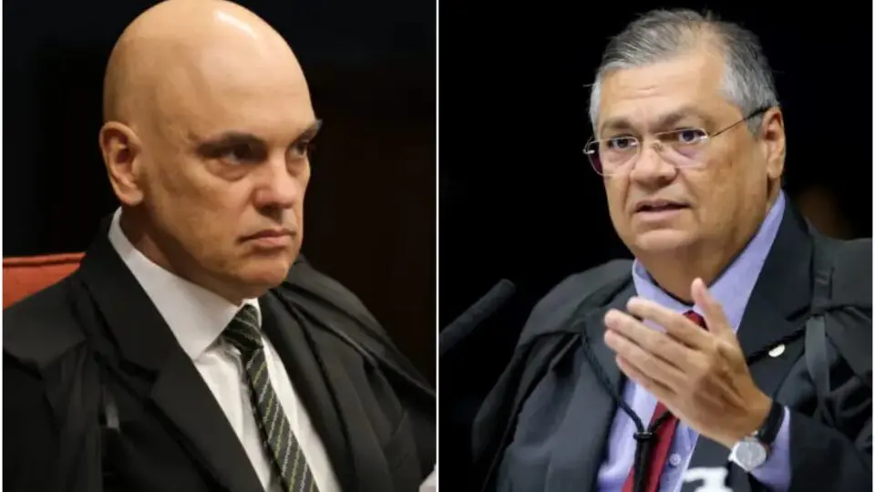 O ministro Alexandre de Moraes, do STF, determinou que plataformas digitais revelem dados de perfis suspeitos de ameaçar Flávio Dino e um delegado da PF.