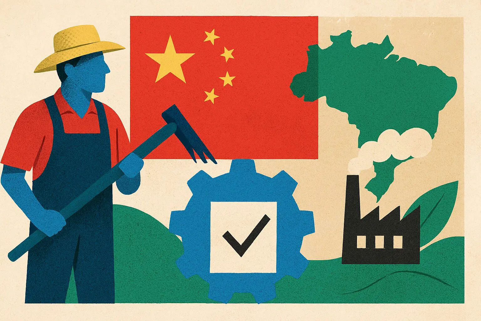 Aproximação do MST com a China é apoiada pelo governo Lula. Acordos preveem instalação de fábricas chinesas de máquinas agrícolas e de fertilizantes orgânicos e de painéis solares para assentamentos