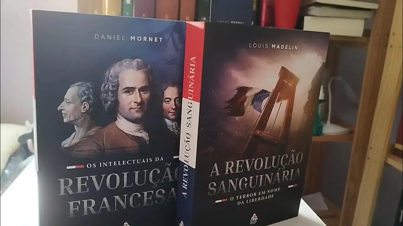 Dois livros sobre a Revolução Francesa lançados pela Editora Caravelas